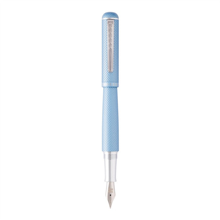 Tom Hessin Charles 1870 Gherkin Sky Blue fountain pen - view 2