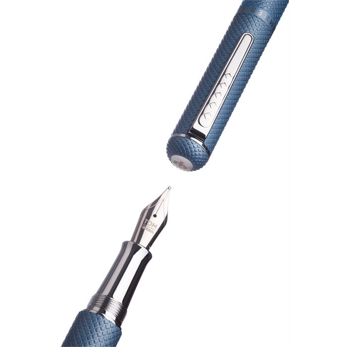 Tom Hessin Charles 1870 Gherkin Sky Blue fountain pen - view 3