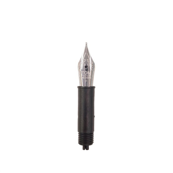 Tom Hessin stainless steel nib section, fine