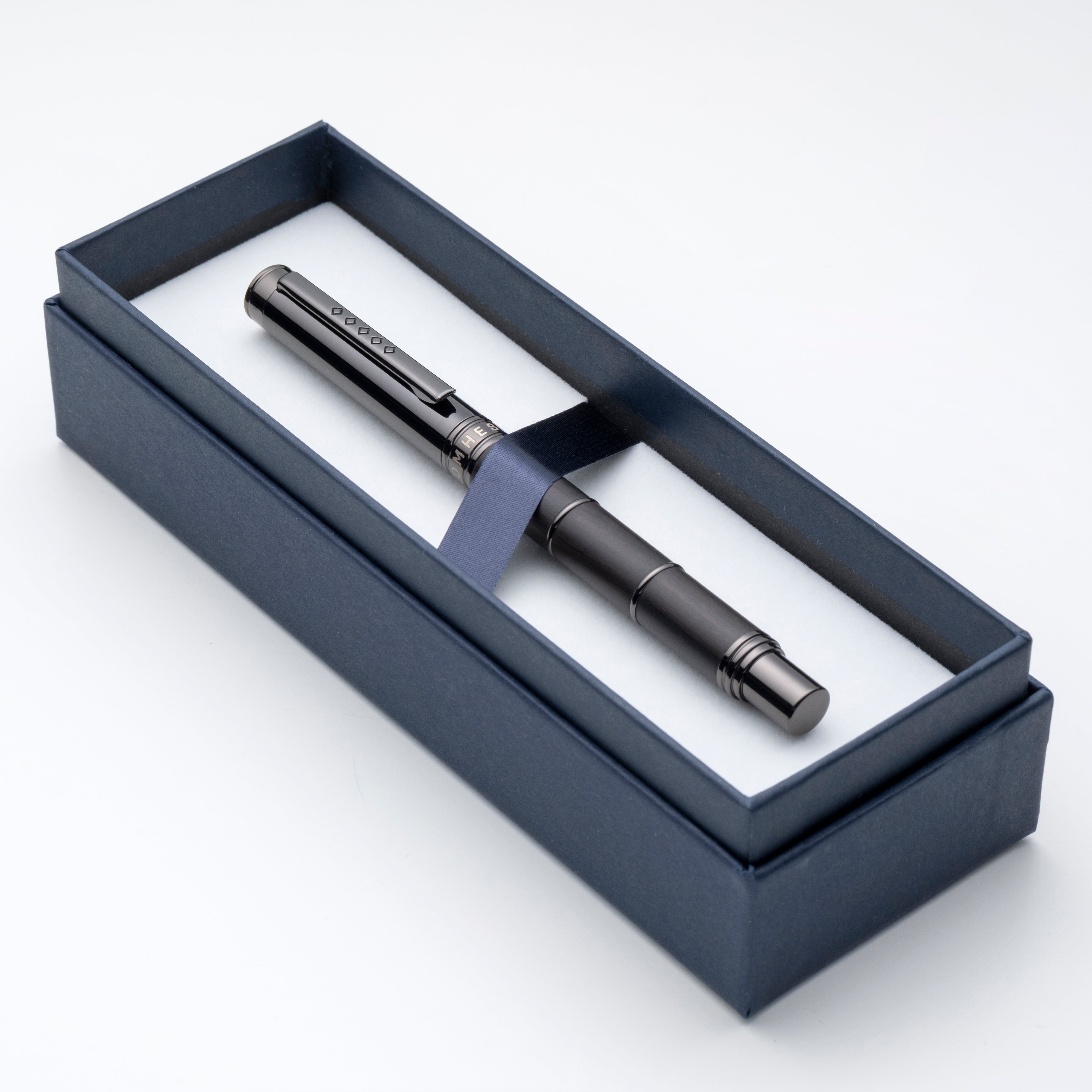 Tom Hessin Revolution Collection Charcoal Fountain Pen