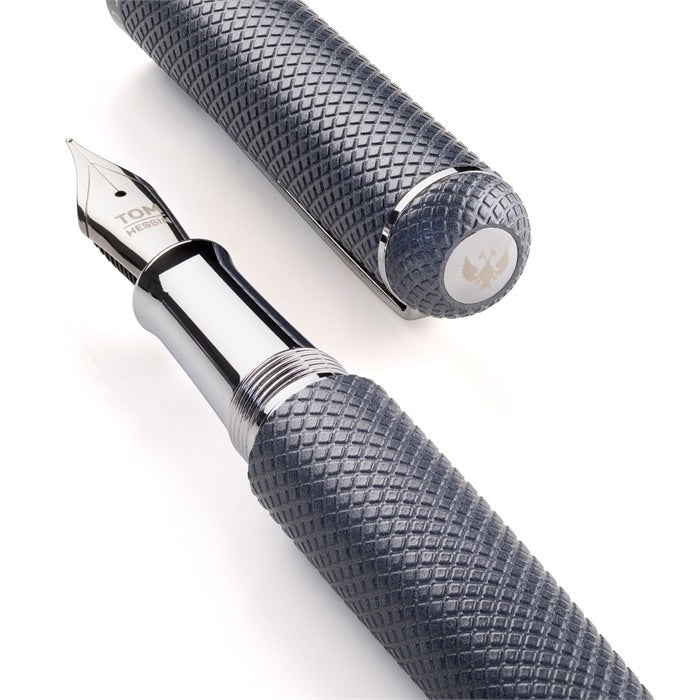 Tom Hessin Charles 1870 Gherkin Monument Grey fountain pen - view 5