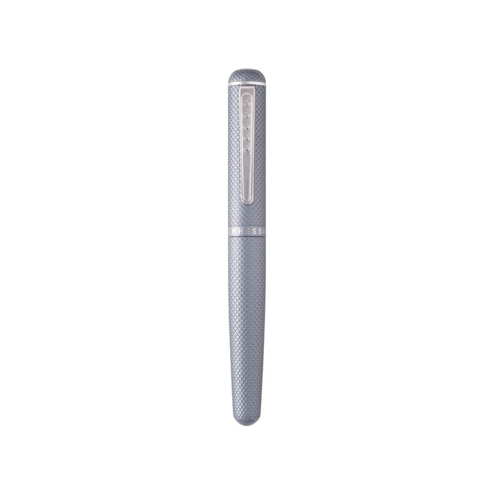 Tom Hessin Charles 1870 Gherkin Monument Grey fountain pen - view 3
