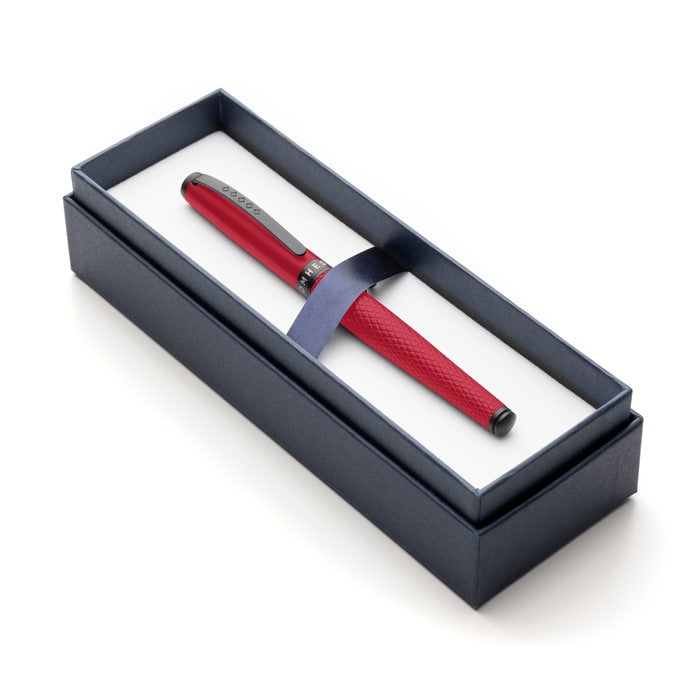 Poppy Red fountain pen in Tom Hessin gift box