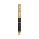 Tom Hessin Revolution Palace Gates Fountain Pen with ebony wood barrel and gold plated trim — image 4