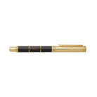 Tom Hessin Revolution Palace Gates Fountain Pen with ebony wood barrel and gold plated trim — image 5