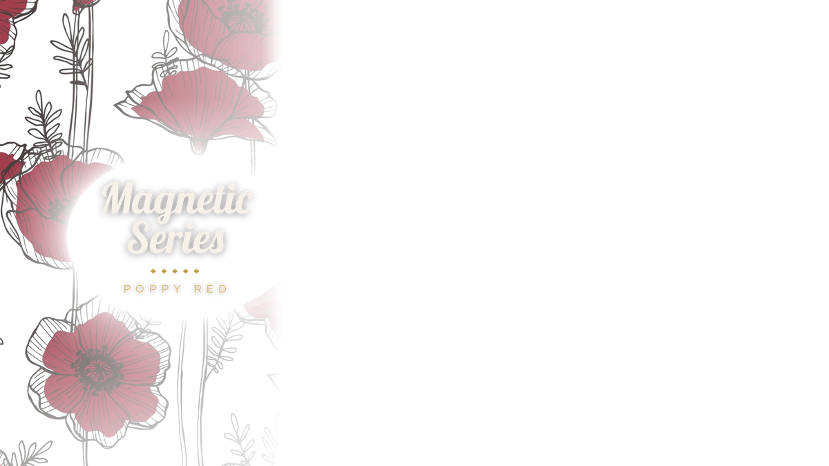 Magnetic Series, Poppy Red